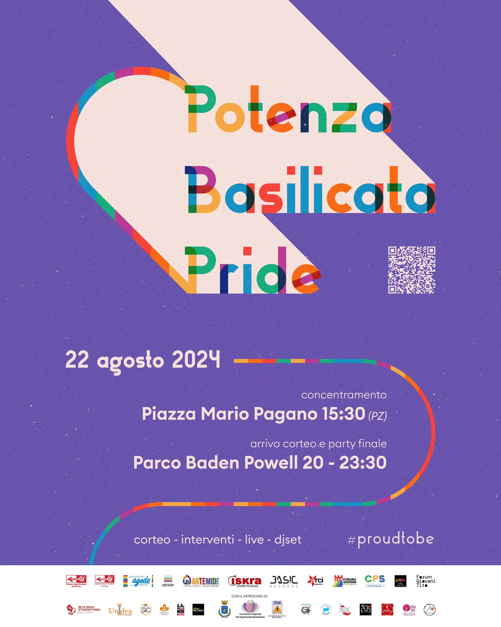 Giovedì 22 agosto, il Pride arriva a Potenza. Max Caggiano: la nostra è un’idea trasversale di libertà