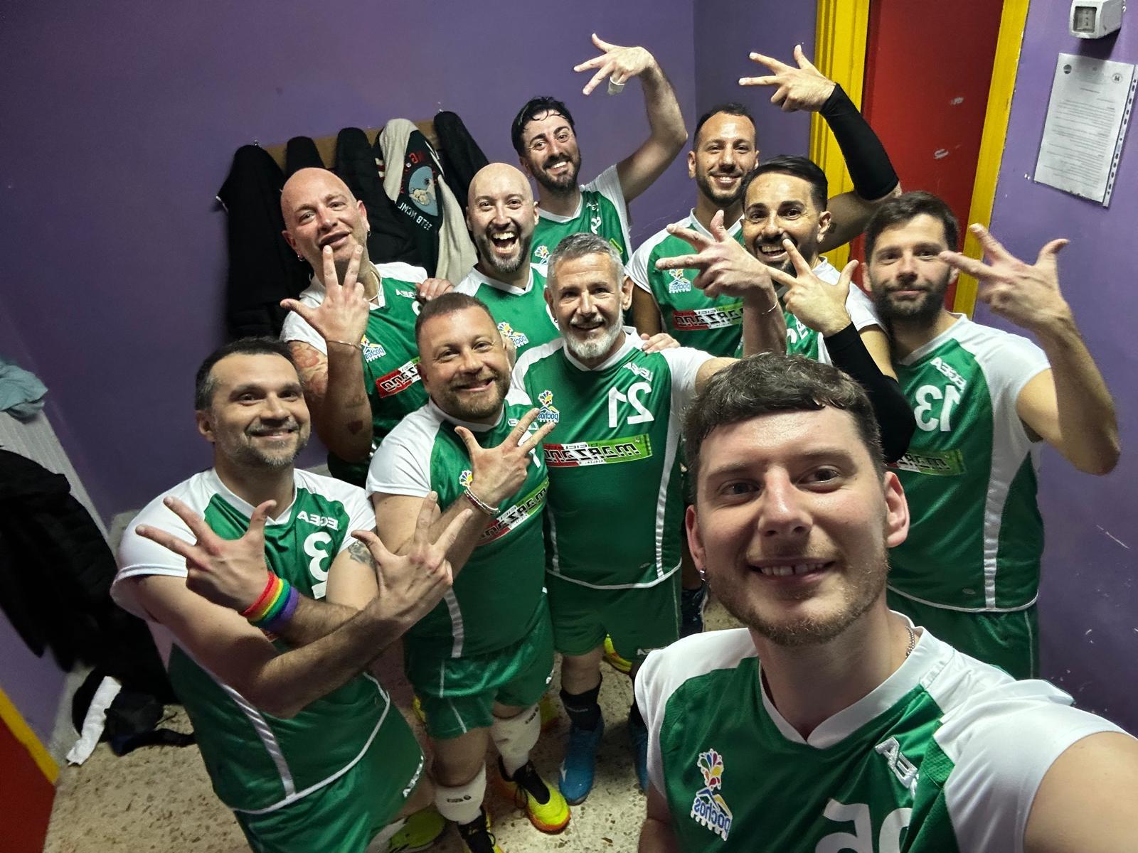I Pochos Napoli sono la prima squadra LGBTQIA+ promossa in Seconda Divisione FIPAV